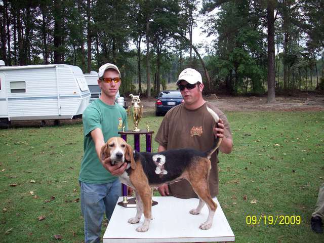 Kevin with O' Girl...she is still hang'n in their tuff